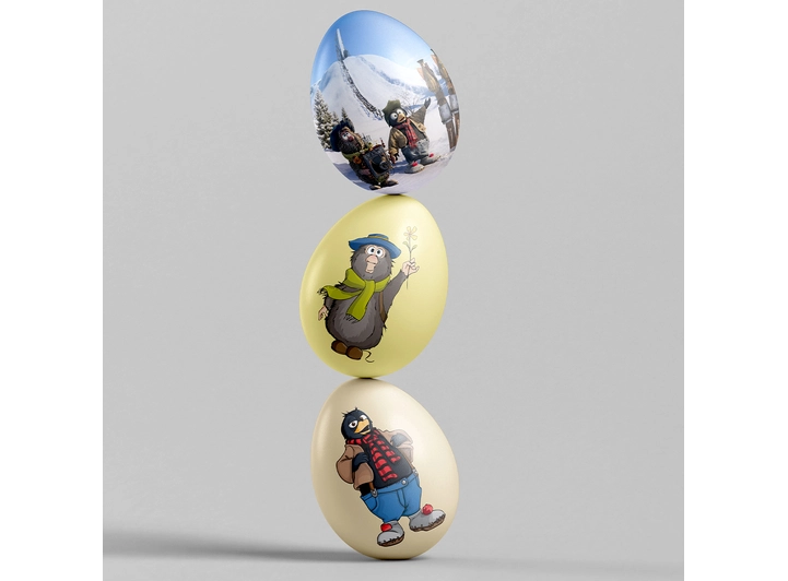 Påskeegg Flåklypa Solan 15 cm 