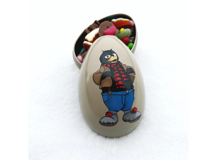 Påskeegg Flåklypa Solan 15 cm 