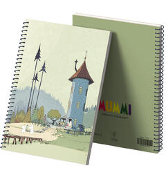 Mummi Notatbok A4  Mummihuset Mummi