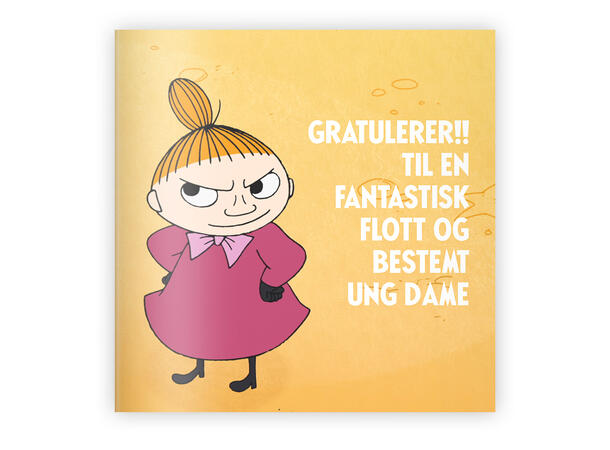 Mummi dobbeltkort - Gratulerer til en 12 cm Mummi