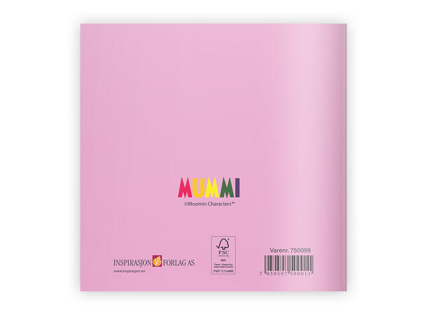 Mummi dobbeltkort - Gratulerer til en 12 cm Mummi