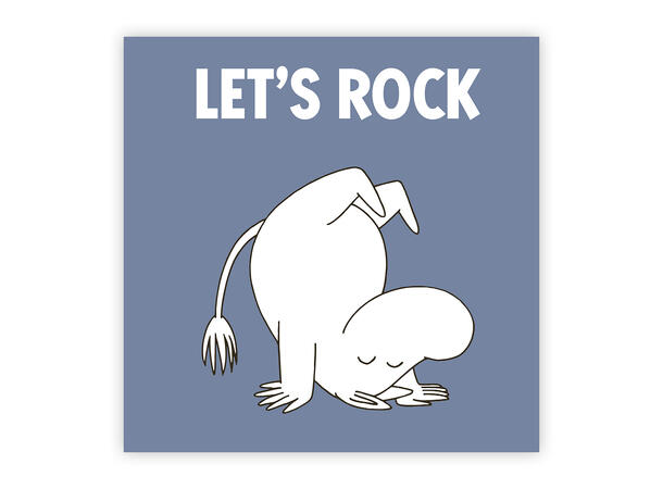 Mummi dobbeltkort - Let's rock 12 cm Mummi 