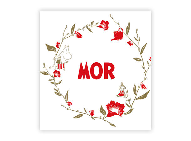Mummi dobbeltkort - Mor 7,5 cm Mummi 