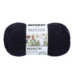 Mummigarn Huviretki 50 g Blå 169 169 Mørk Blå