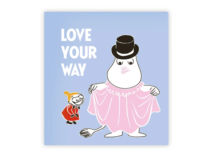 Mummi dobbeltkort - Love your way 7,5 cm Mummi 