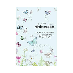 Dobbelt konfirmasjonskort  De beste A6 dobbelt kort