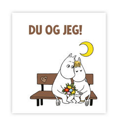 Mummi dobbeltkort - Du og jeg 7,5 cm Mummi