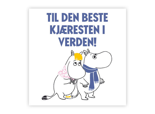 Mummi dobbeltkort - Til den beste 12 cm Mummi 
