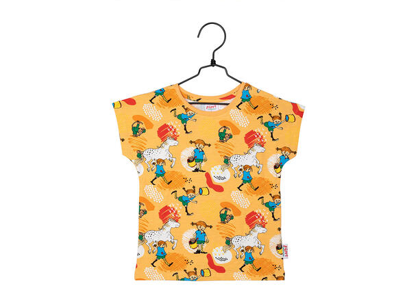 Pippi T-skjorte - Glede Fersken Barneklær fra Pippi