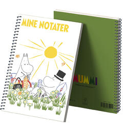 Mummi Notatbok A4 Mine notater Sol Mummi