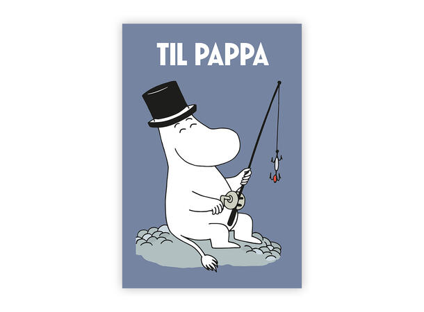 Mummi dobbeltkort- Til Pappa 17 cm  Mummi 