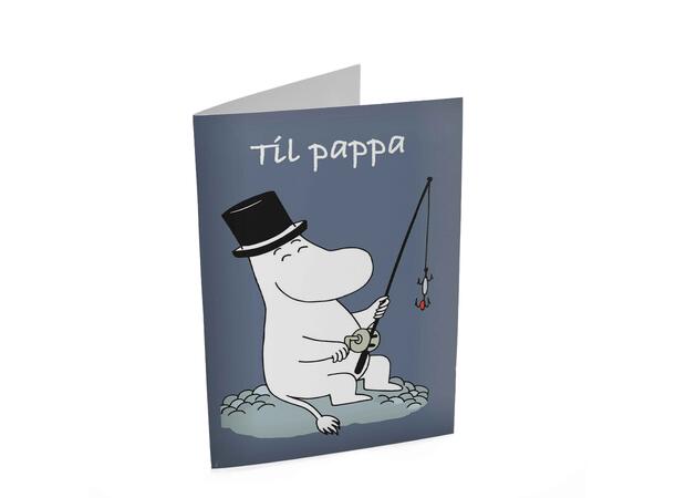 Mummi dobbeltkort- Til Pappa 17 cm  Mummi