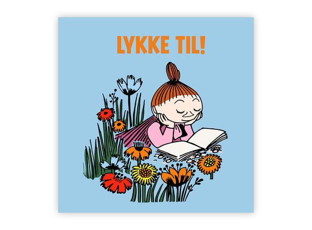 Mummi dobbeltkort - Lykke til 12 cm Mummi 
