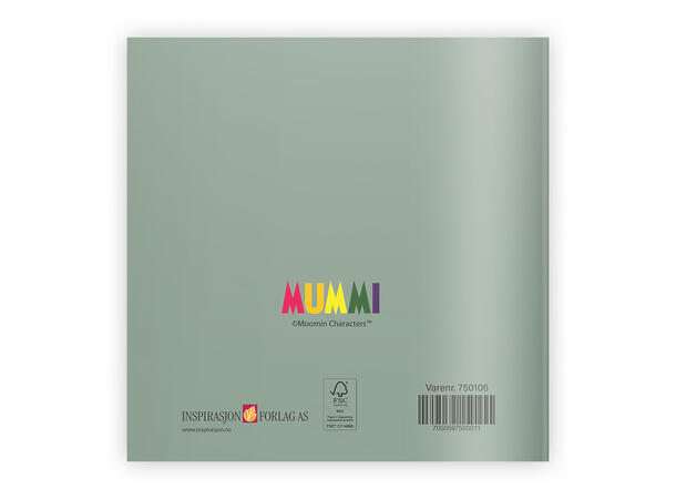 Mummi dobbeltkort - Til en fantastisk gu 12 cm Mummi