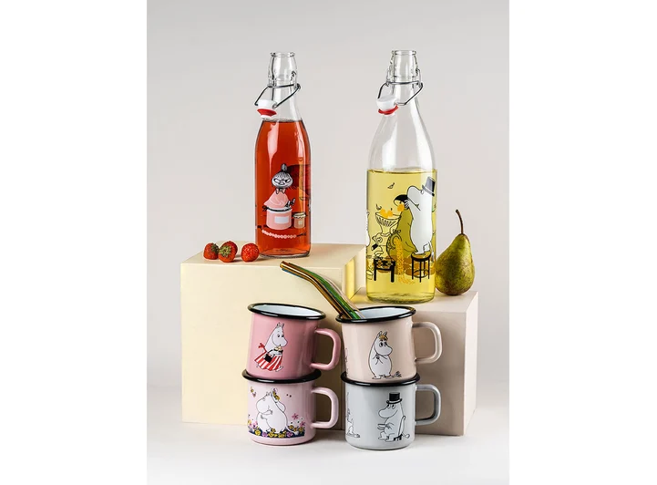 Mummi Glassflaske - Frukt 1 l Frukt 