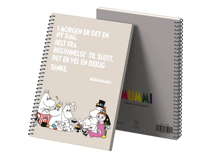 Mummi Notatbok A4 I morgen Mummi 