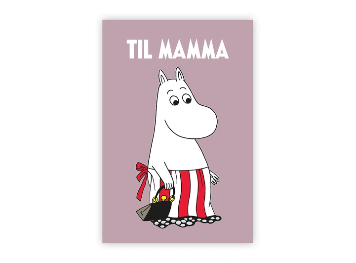 Mummi dobbeltkort- Til Mamma 17 cm  Mummi 