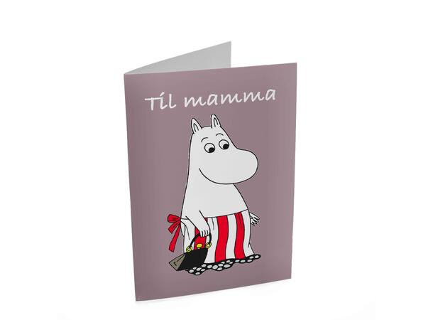 Mummi dobbeltkort- Til Mamma 17 cm  Mummi