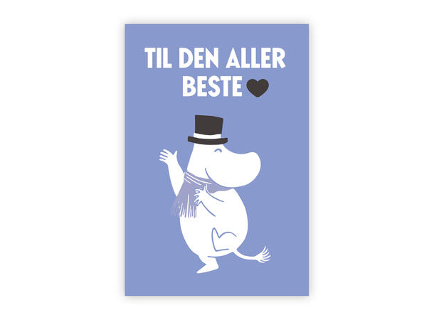 Mummi dobbeltkort- Til den aller beste 17 cm  Mummi 