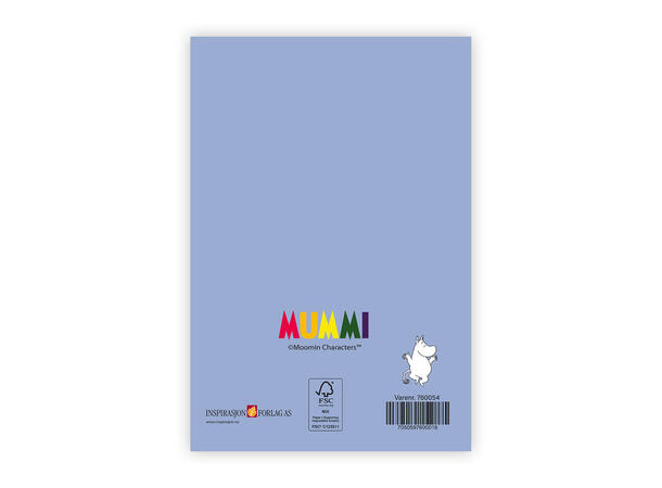 Mummi dobbeltkort- Til den aller beste 17 cm  Mummi 