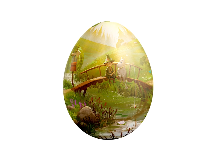 Påskeegg Mummi The last dragon 15 cm 