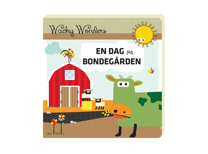 Wacky Wonders bok - En dag på bondegårde 2+ 