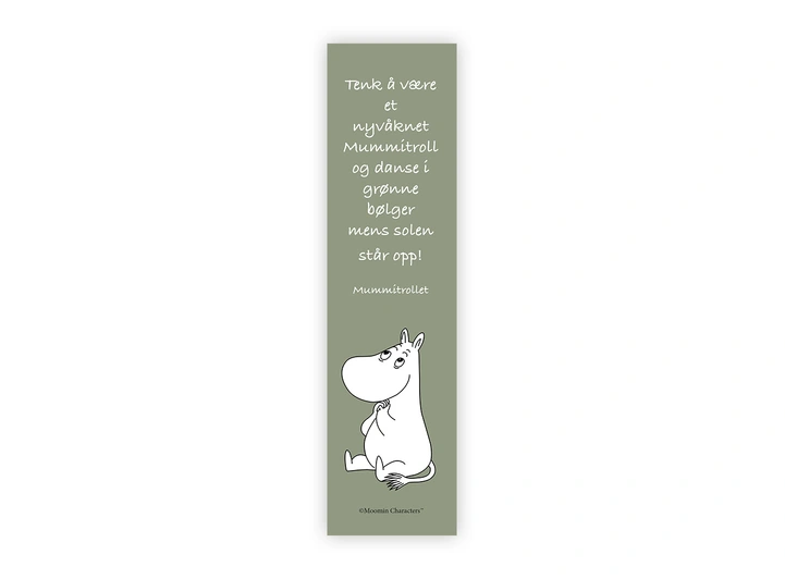 Mummi Bokmerke - Mummitrollet 20 x 5 cm 