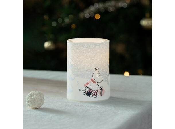 Mummi LED-lys - La det snø 10 cm