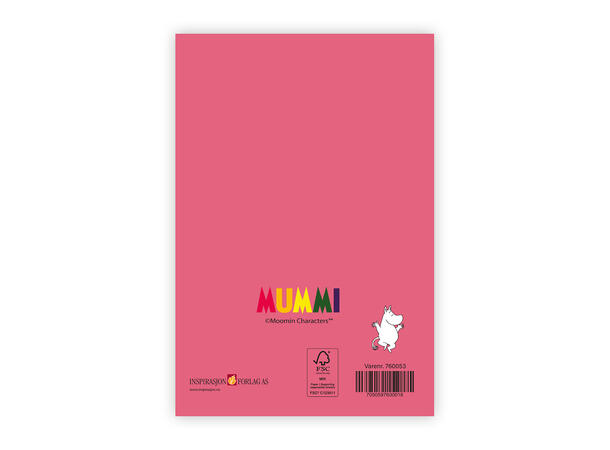 Mummi dobbeltkort- Til den aller beste 17 cm  Mummi 