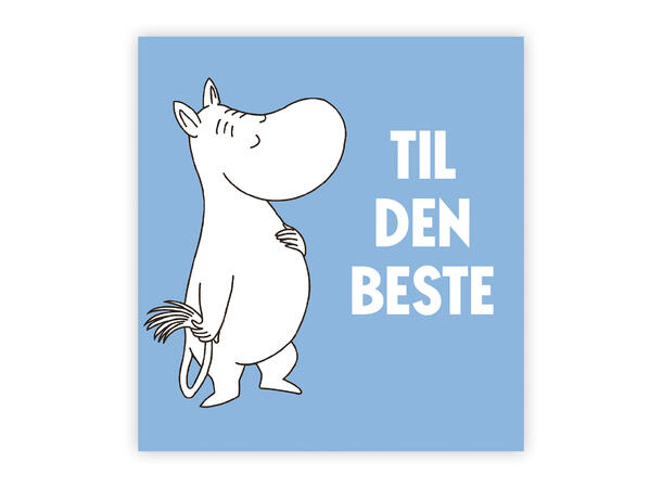 Mummi dobbeltkort - Til den beste 7,5 cm Mummi 