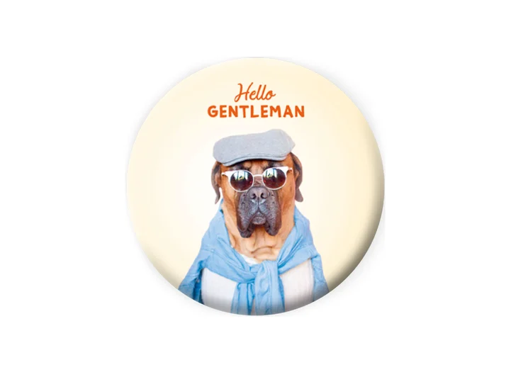 Pickmotion magnet  Hello gentleman 5,6 cm 