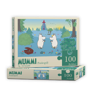 Mummi Puslespill 100 Mummihuset 100 brikker