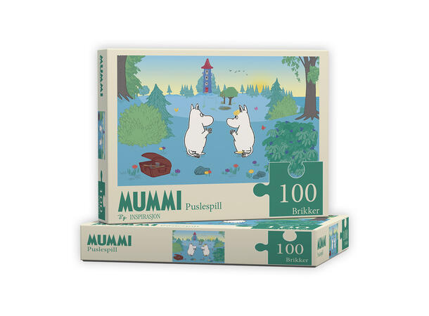 Mummi Puslespill 100 Mummihuset 100 brikker 
