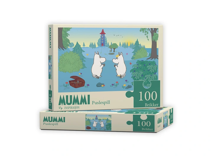 Mummi Puslespill 100 Mummihuset 100 brikker 