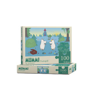 Mummi Puslespill 100 Mummihuset 100 brikker