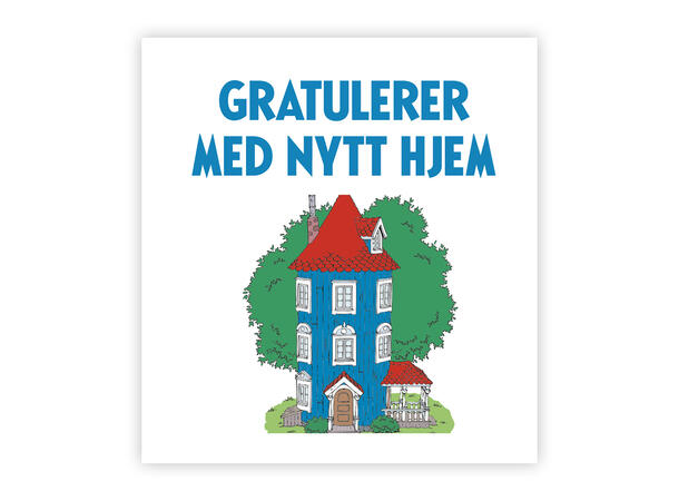 Mummi dobbeltkort - Gratulerer med nytt 7,5 cm Mummi 