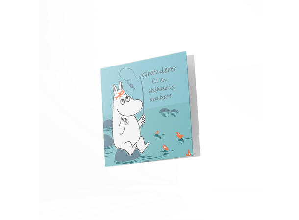 Mummi dobbeltkort - Gratulerer til en 12 cm Mummi