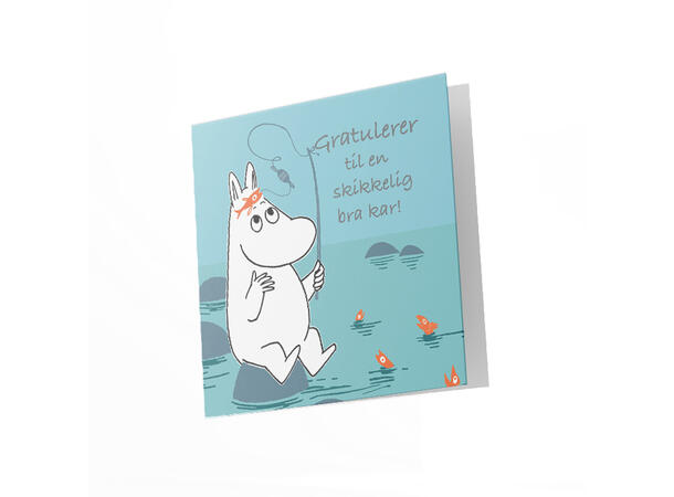 Mummi dobbeltkort - Gratulerer til en 12 cm Mummi