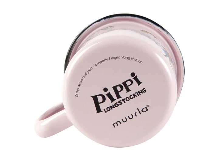 Pippi Emaljekopp - Pippi og hesten 1,5 dl  Pippi Langstrømpe 