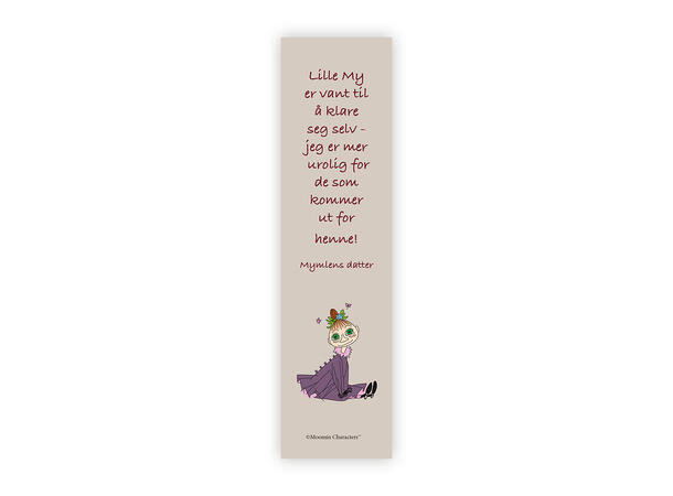 Mummi Bokmerke - Mymlens datter 20 x 5 cm 