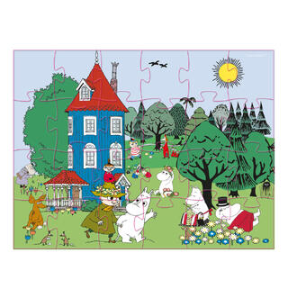 Mummi Puslespill Mummitrollet 24 brikker 3 +