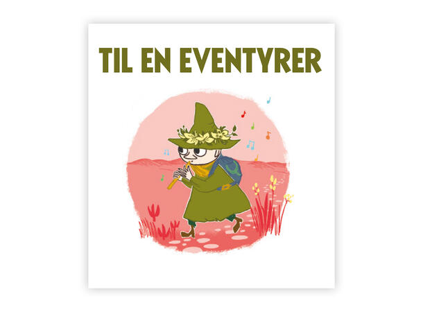 Mummi dobbeltkort - Til en eventyrer 7,5 cm Mummi 