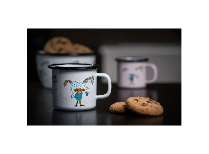 Pippi Emaljekopp - Pippi og hesten 2,5 dl - Pippi Langstrømpe 