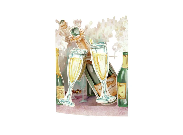 Swing Cards Champagnefest A5 Swing Cards 