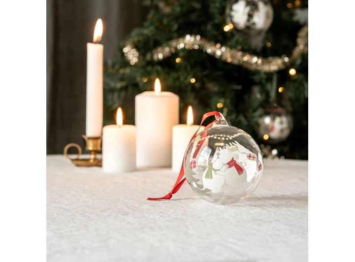 Mummi Julekule - Elskede 9 cm 