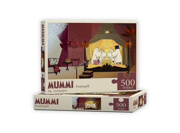 Mummi Puslespill 500 I sengen 500 brikker 
