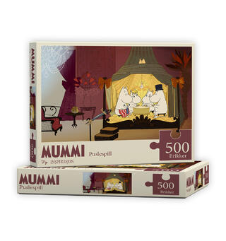 Mummi Puslespill 500 I sengen 500 brikker