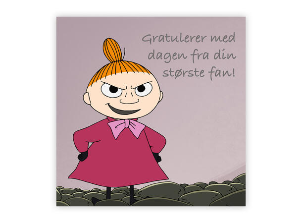 Mummi dobbeltkort - Gratulerer med dagen 12 cm Mummi 