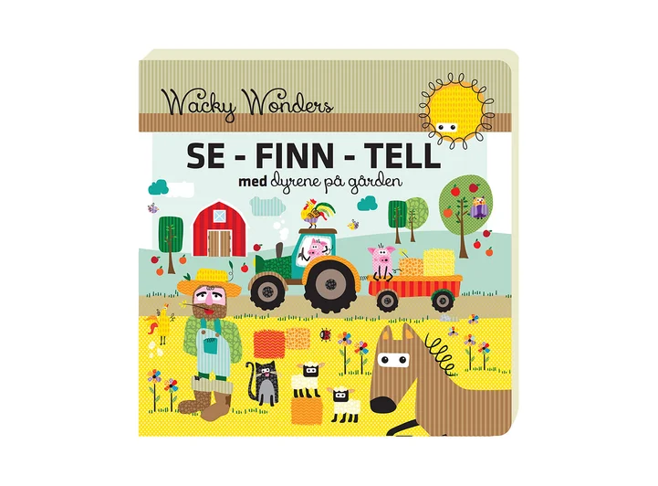 Wacky Wonders bok - Se - Finn - Tell 2+ 