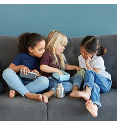 Blafre kork med vippetut - Mørk blå